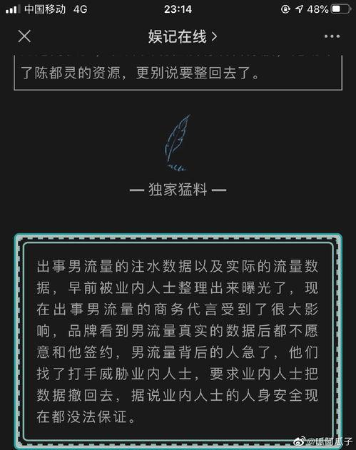 娱乐爆料八卦分析,明星背后的惊人真相与幕后故事 第3张 娱乐爆料八卦分析,明星背后的惊人真相与幕后故事 第3张